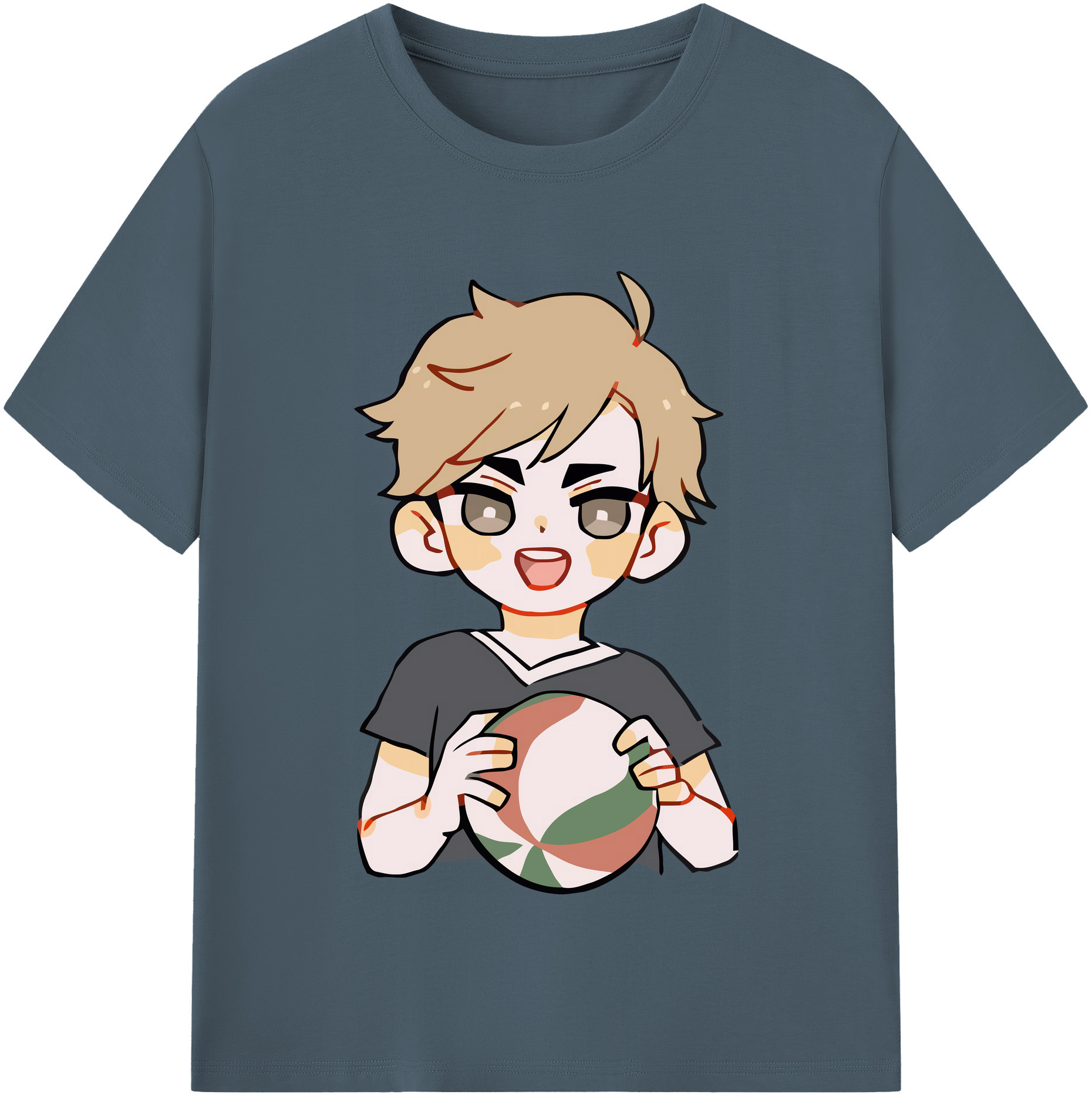 （画像用） ハイキュー!! Haikyu!! 綿100％半袖Tシャツ（フロントプリント）